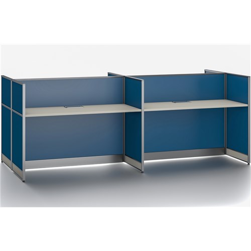 Workstation MLB4 4 Men Face-To-Face 2890Lx1230Wx1100H - Theodist