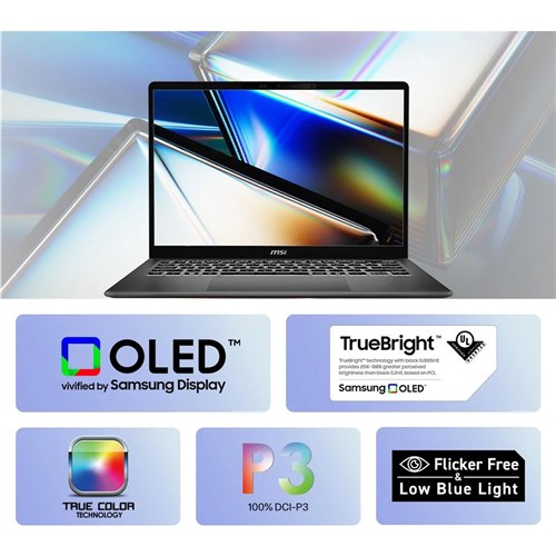 MSI Prestige 14 AI+ 14" Laptop, U7 355, Intel Arc Graphics, 32GB, 1TB, Win11 Home DM3MG-004AU_2 - Theodist
