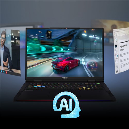 MSI Raider 18HX Laptop, 18" UHD, Intel Core Ultra 9 285HX, 32GBx2, 2TB GEN5 + 2TB GEN4, RTX5090, Win11 Pro_10 - Theodist