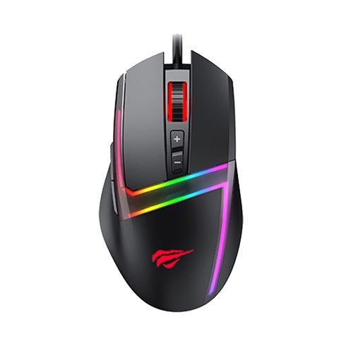 Havit MS953 RGB Backlit Programmable Wired Gaming Mouse - Theodist