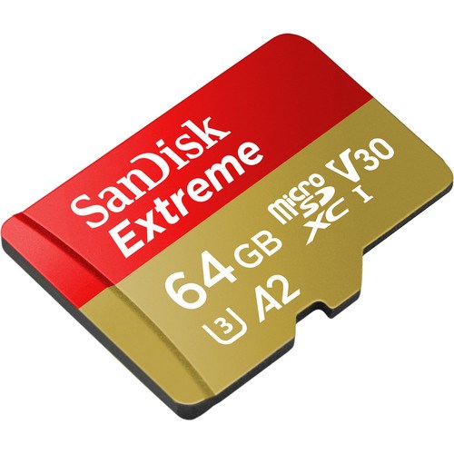SanDisk 64GB Extreme UHS-I microSDXC Memory Card with SD Adapter_3 - Theodist