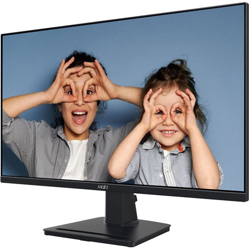MSI Pro MP275Q 27" Monitor, IPS, QHD, 100HZ, 1MS, DP, 2HDMI, Black, 6144413_2 - Theodist