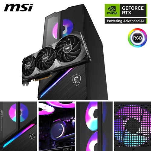 MSI MPG Infinite X3 AI 2NVR7-043AU Gaming Desktop U7-265K, 64G, 2TB, RTX5070Ti, Win11 Home + Keyboard & Mouse_3 - Theodist