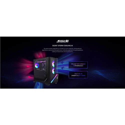 MSI MPG Infinite X3 AI 2NVR7-043AU Gaming Desktop U7-265K, 64G, 2TB, RTX5070Ti, Win11 Home + Keyboard & Mouse_9 - Theodist