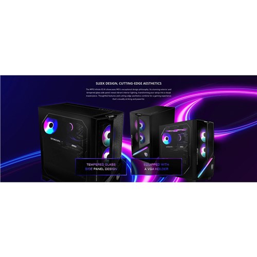 MSI MPG Infinite X3 AI Desktop, U9-285K, 64G, 2TB, RTX5080, Win11 Home + Keyboard & Mouse, 2NVV9-040AU_11 - Theodist