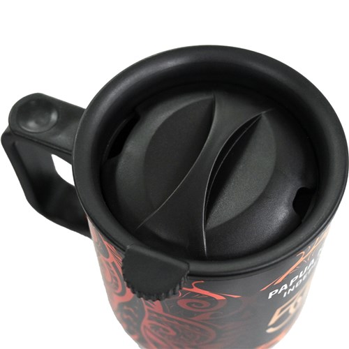  Coffee Cup Aluminium with Lid 50th PNG Independence Day 380mL_7 - Theodist