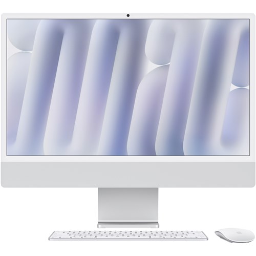 Apple iMac 24” Retina AIO Desktop M4 8C CPU 8C GPU, 16GB, 256G SSD Silver MWUC3X/A - Theodist