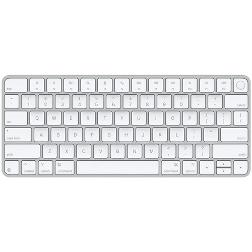 Apple Magic Keyboard with Touch ID for Mac Models USB-C, US English White Keys MXCK3ZA/A - Theodist