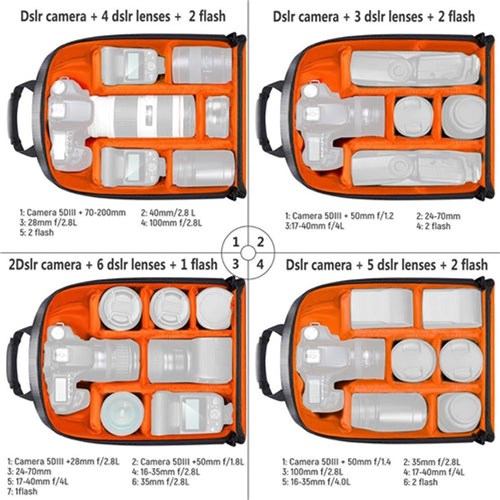 Neewer NB-MF Multi- Function Camera Backpack_2 - Theodist