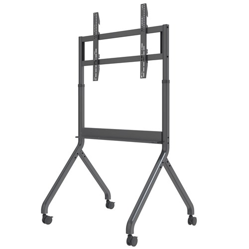 North Bayou P220 Motorized Height Adjustable Heavy Duty Mobile Cart Fits 75”-90”, 90.9kg - Theodist