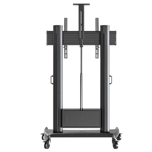 North Bayou TW100 60"-100" Motorised Height Adjustable Mobile TV Trolley - Theodist