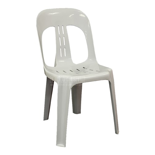 Chair NF0100 Plastic Heavy Duty Barrel_GRY - Theodist