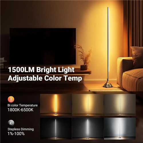 Neewer NF01 Floor Lamp RGBIC LED Corner Lamp Works with Alexa 1500 Lume (AU) 10107678_3 - Theodist