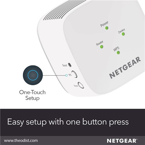 Neatgear AC1200 Dual Band WiFi Range Extender Wall Plug EX6110-100AUS_3 - Theodist