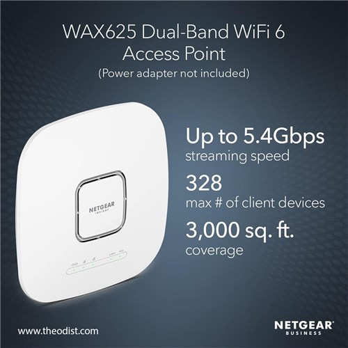 Netgear AX5400 WiFi 6, Access Point, PoE Router_3 - Theodist