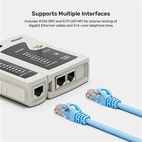 Unitek OT140AGY01 Cable Tester for RJ45 RJ11 Ethernet Cable Network LAN_3 - Theodist