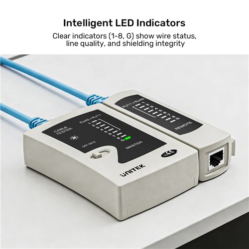 Unitek OT140AGY01 Cable Tester for RJ45 RJ11 Ethernet Cable Network LAN_5 - Theodist