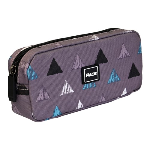 Pace P101 Pencil Case One Compartment Assorted Designs_Grey - Theodist