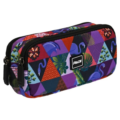 Pace P202 Pencil Case Two Compartments Assorted Designs_7 - Theodist