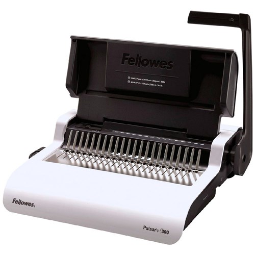 Fellowes Pulsar+ 300 Binding Machine Plastic Comb, 20 Sheet Punch Capacity, 300 Sheet Bind Capacity - Theodist