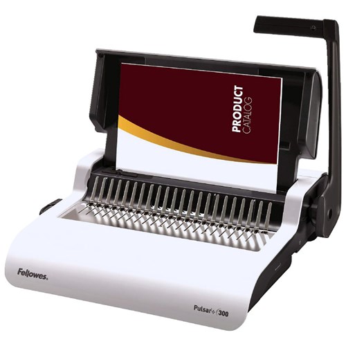 Fellowes Pulsar+ 300 Binding Machine Plastic Comb, 20 Sheet Punch Capacity, 300 Sheet Bind Capacity_2 - Theodist