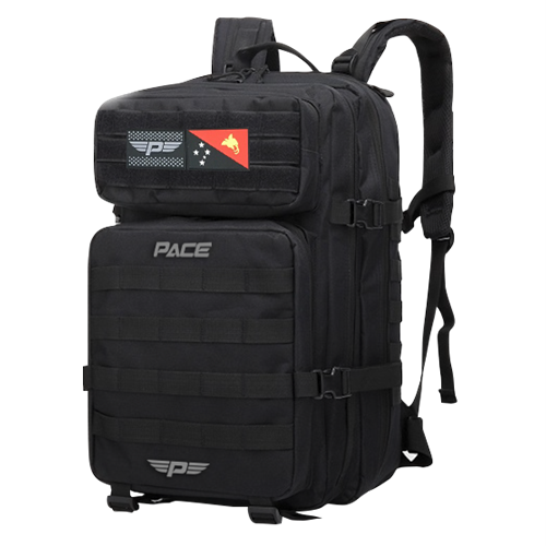 Pace P30817 Tactical Backpack, Black - Theodist