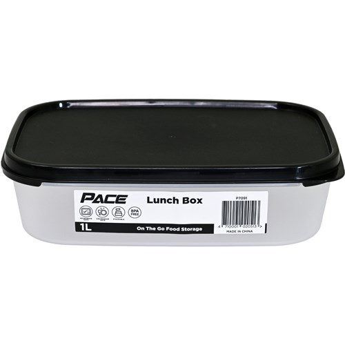 Pace P7091 Lunch Box 1L, On the Go Food Storage - Theodist