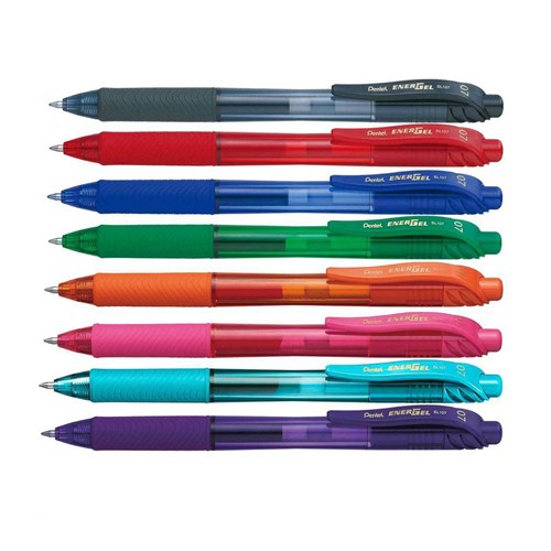 Pentel PBL107 Energel X Retractable Gel Rollerball Pens 0.7mm - Theodist