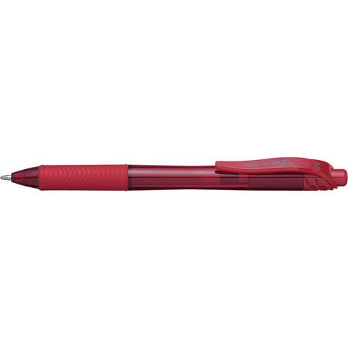Pentel BL110 Energel-X Retractable Gel Ink Pen 1.0mm_Red - Theodist