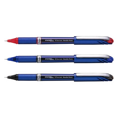 Pentel PBLN25 EnerGel Needle Point Rollerball Pen 0.5mm - Theodist
