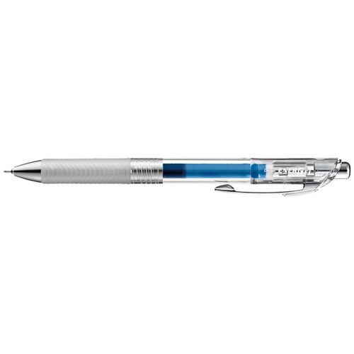Pentel BLN75TL Energel Infree Retractable Gel Roller Pen, Blue/Black_2 - Theodist
