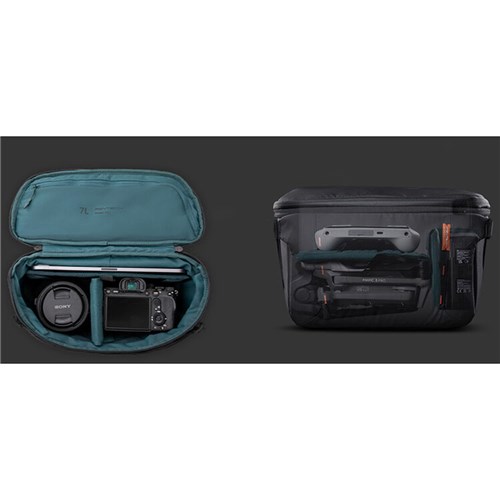 Pgytech P-CB-161 OneMo 7L Sling Bag for Camera, Grey Camo 6976100482241_2 - Theodist