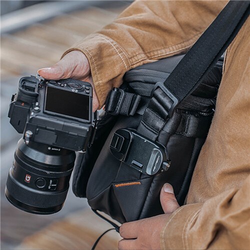 Pgytech P-CB-161 OneMo 7L Sling Bag for Camera, Grey Camo 6976100482241_6 - Theodist