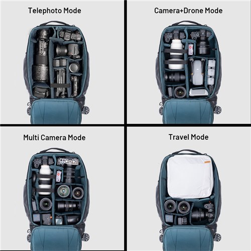 Pgytech PCB180 Camera Backpack Trolley Black_6 - Theodist
