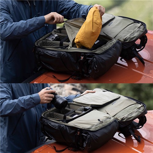 PGYTECH OnePro Flex 40L Camera Backpack Includes Camera Insert, Space Black_5 - Theodist