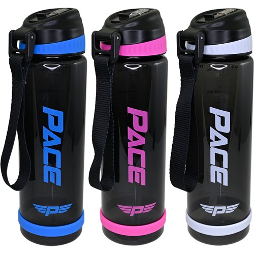 Pace PE2560 Water Bottle with Straw 760mL, Assorted Colour - Theodist