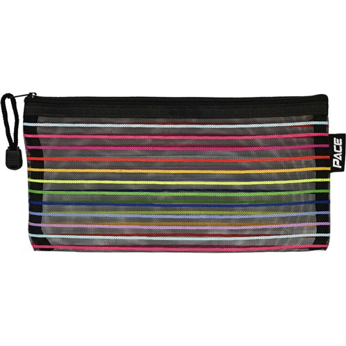 Pace PE8620 Pencil Case Mesh B6 Assorted_BLK - Theodist