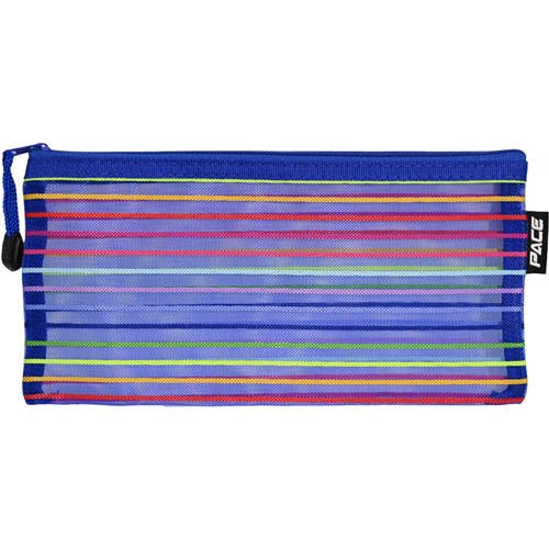 Pace PE8620 Pencil Case Mesh B6 Assorted_BLU - Theodist