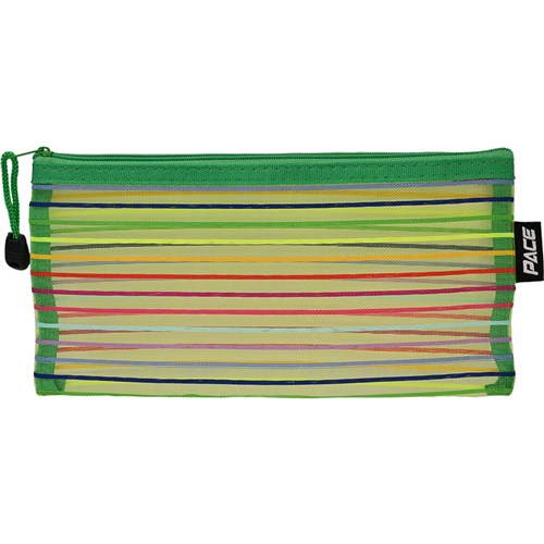 Pace PE8620 Pencil Case Mesh B6 Assorted_GRN - Theodist