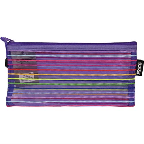Pace PE8620 Pencil Case Mesh B6 Assorted_PUR - Theodist
