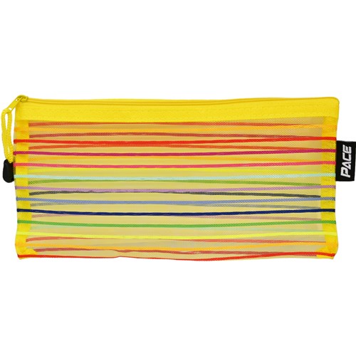 Pace PE8620 Pencil Case Mesh B6 Assorted_YEL - Theodist