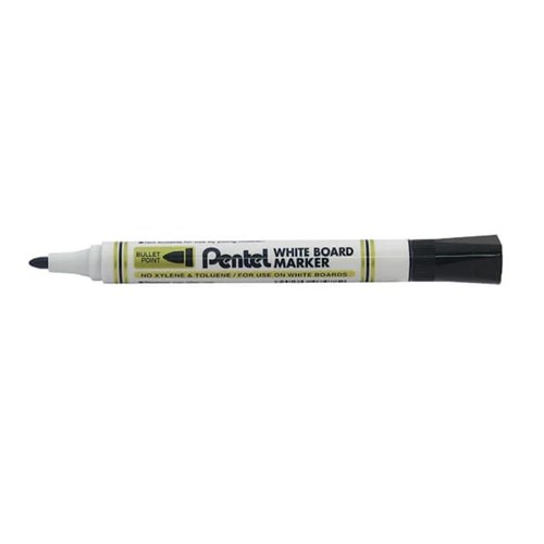 Pentel MW85 White Board Markers Bullet Point_BLK - Theodist