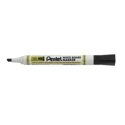 Pentel MW86 White Board Markers Chisel Point_BLK - Theodist