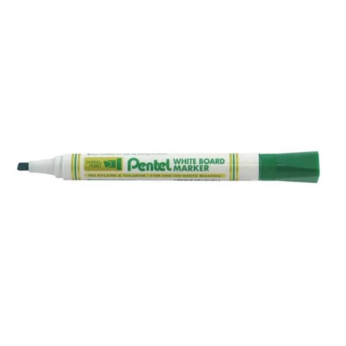 Pentel MW86 White Board Markers Chisel Point_GRN - Theodist