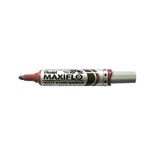 Pentel MWL5 Maxiflow Whiteboard Marker Bullet Point_Brown - Theodist