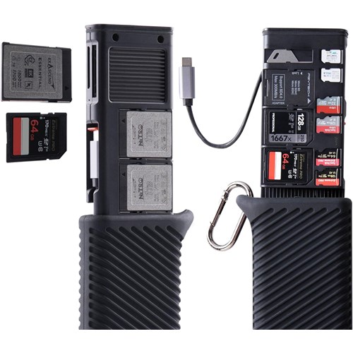 PGYTECH CFExpress Createmate Card Reader Case Type CFE-B/SD, Black PGM167_1 - Theodist