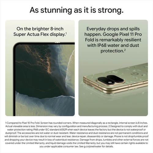 Google Pixel 11 Pro Fold Mobile Phone, 5G, 256GB, Obsidian, GA10944-US_4 - Theodist