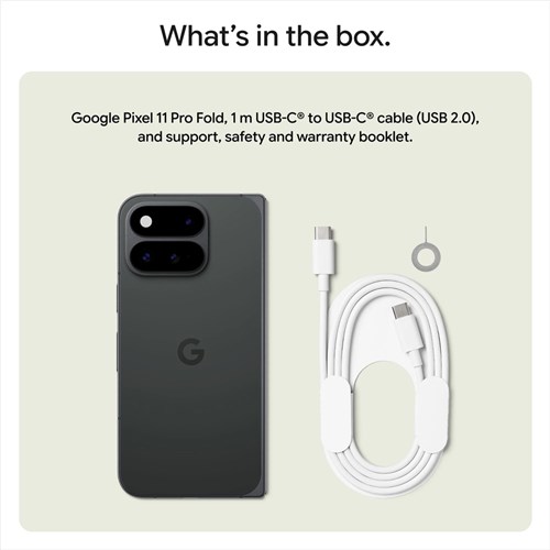 Google Pixel 11 Pro Fold Mobile Phone, 5G, 256GB, Obsidian, GA10944-US_9 - Theodist