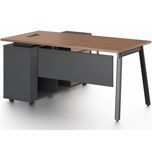 Cancun Series Executive Desk 1600Lx1450Wx750H - Theodist