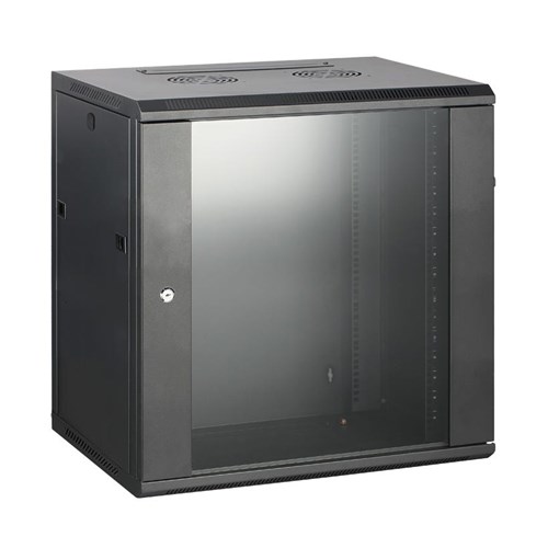 Wall Mount Server Rack 600 X 450 POWA 12RU KU ENCLSR, 08025668 - Theodist